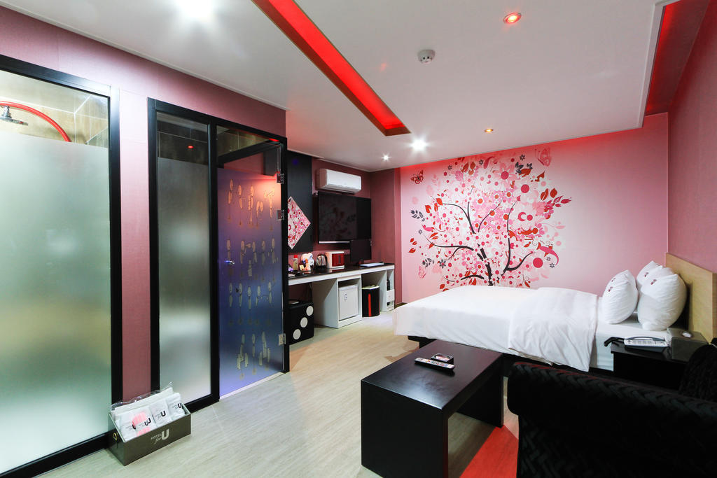 Haeundae Foru Hotel Пусан Стая снимка