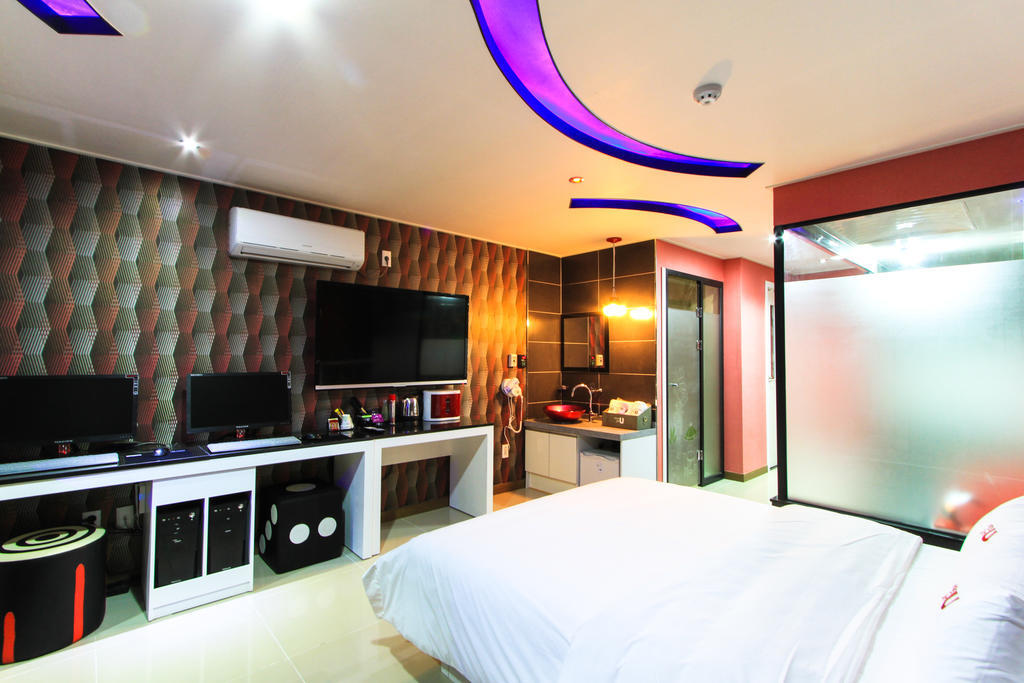 Haeundae Foru Hotel Пусан Стая снимка
